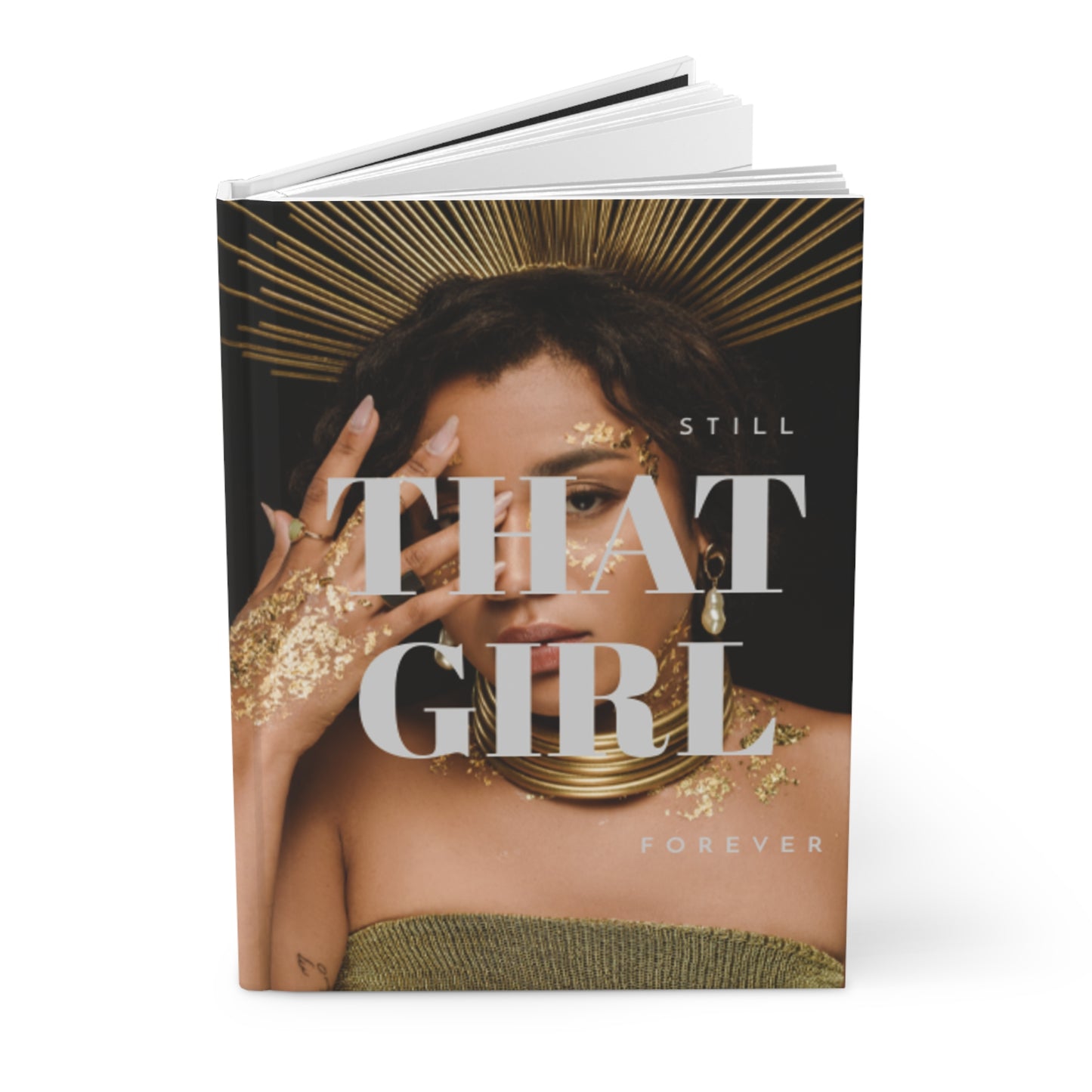 Chic Hardcover Journal for Empowerment – Stylish “That Girl” Notebook with Lined Pages – Aesthetic Gift for Writers, Students, and Daily Self-Expression