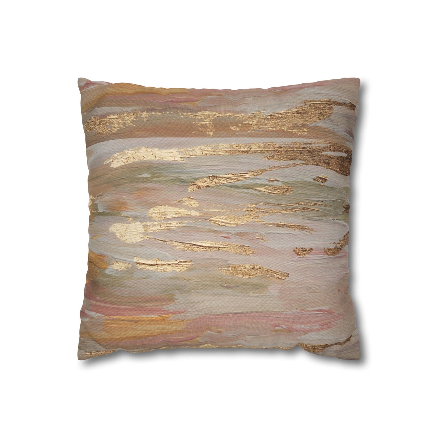 Abstract Throw Pillow Cover – Elegant Pillowcase for Couch or Bed, Modern Home Decor Accent