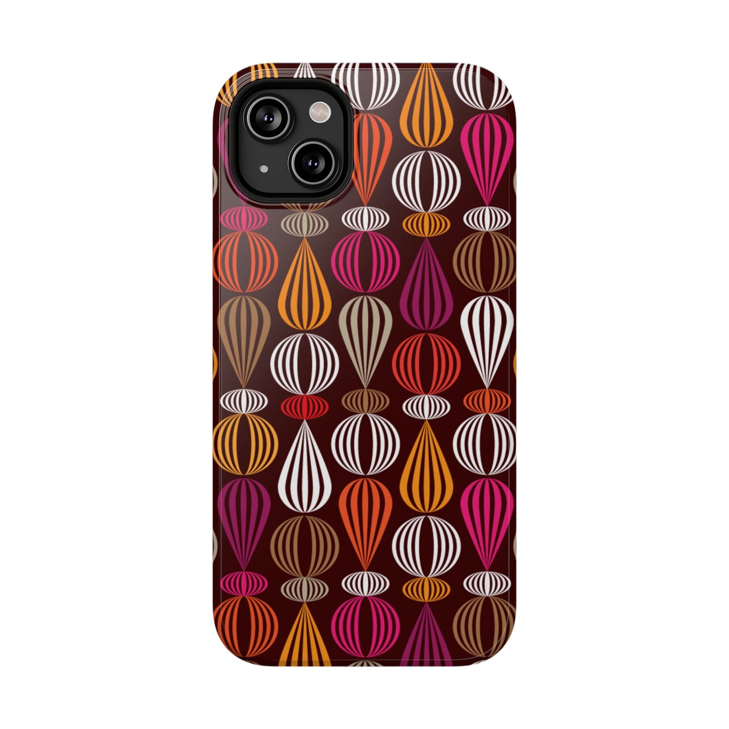 Impact-Resistant Phone Case Floral – Durable Protective Cover, Wireless Charging Compatible, Gift for Tech Lovers