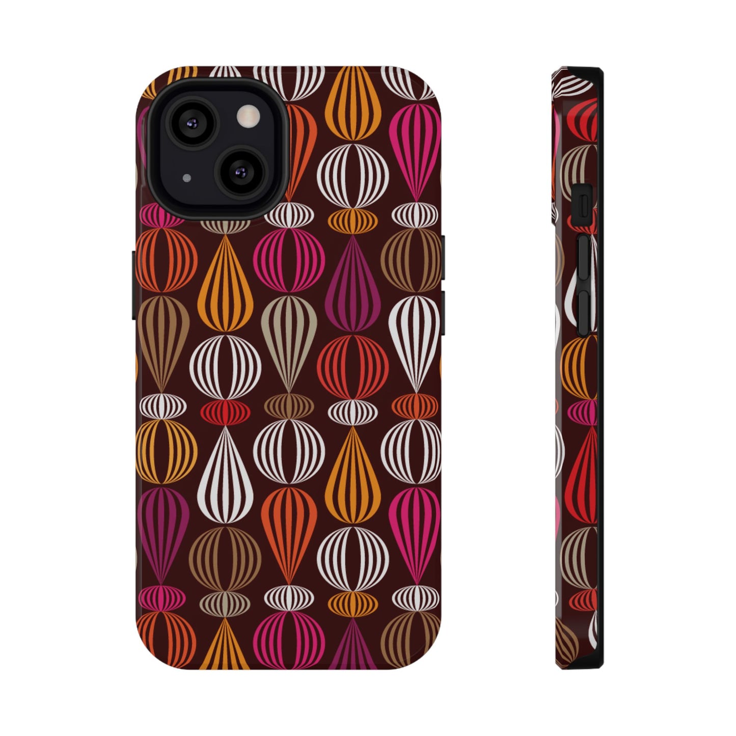 Impact-Resistant Phone Case Floral – Durable Protective Cover, Wireless Charging Compatible, Gift for Tech Lovers