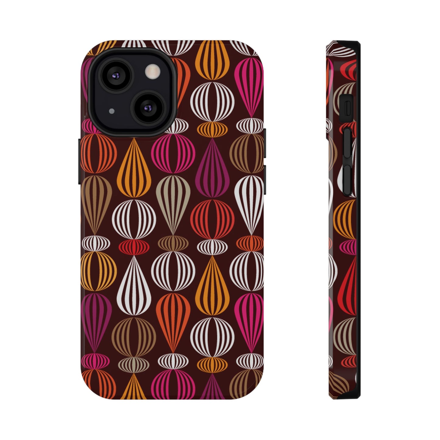 Impact-Resistant Phone Case Floral – Durable Protective Cover, Wireless Charging Compatible, Gift for Tech Lovers
