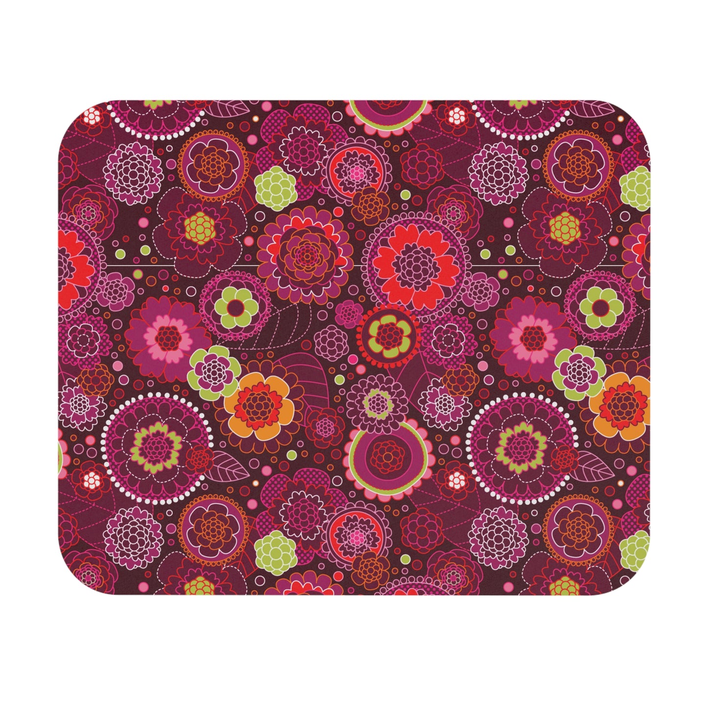 Colorful Leopard Print Mouse Pad – Animal Print Desk Accessory for Home Office, Gamers, Gift for Her