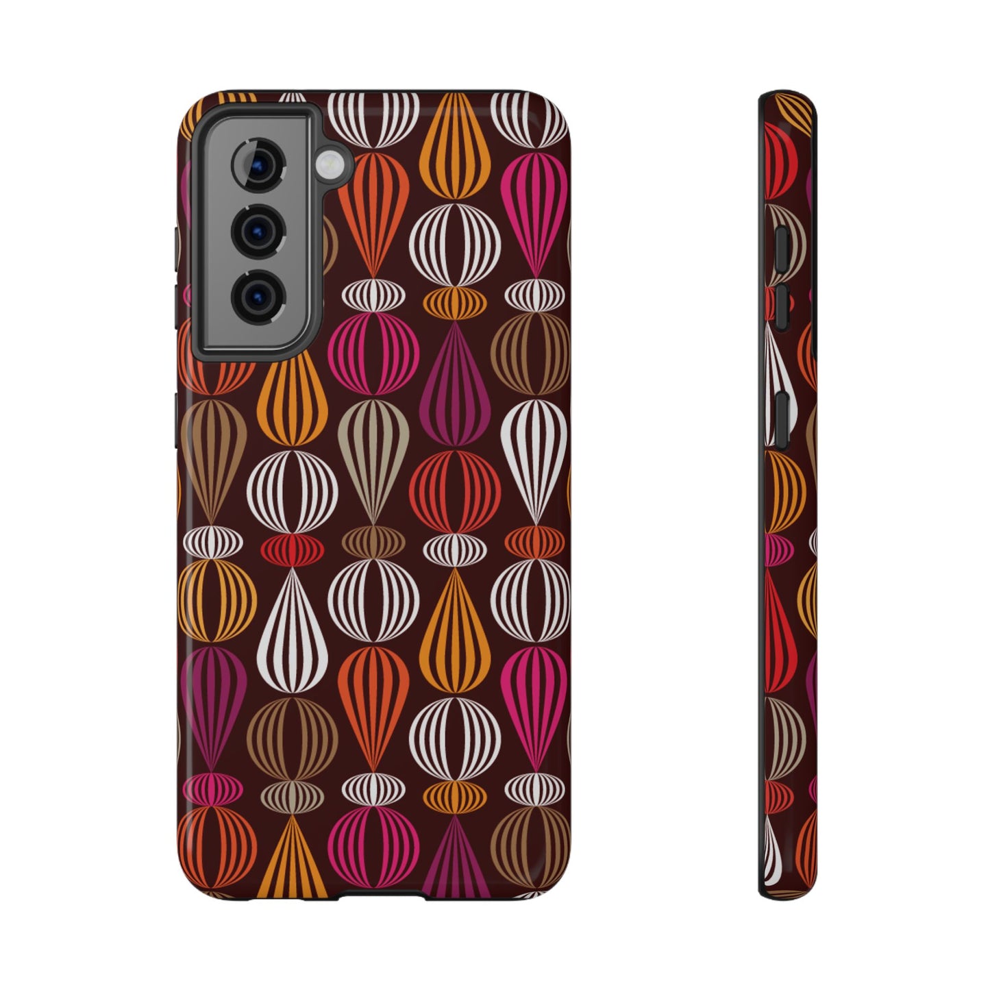 Impact-Resistant Phone Case Floral – Durable Protective Cover, Wireless Charging Compatible, Gift for Tech Lovers