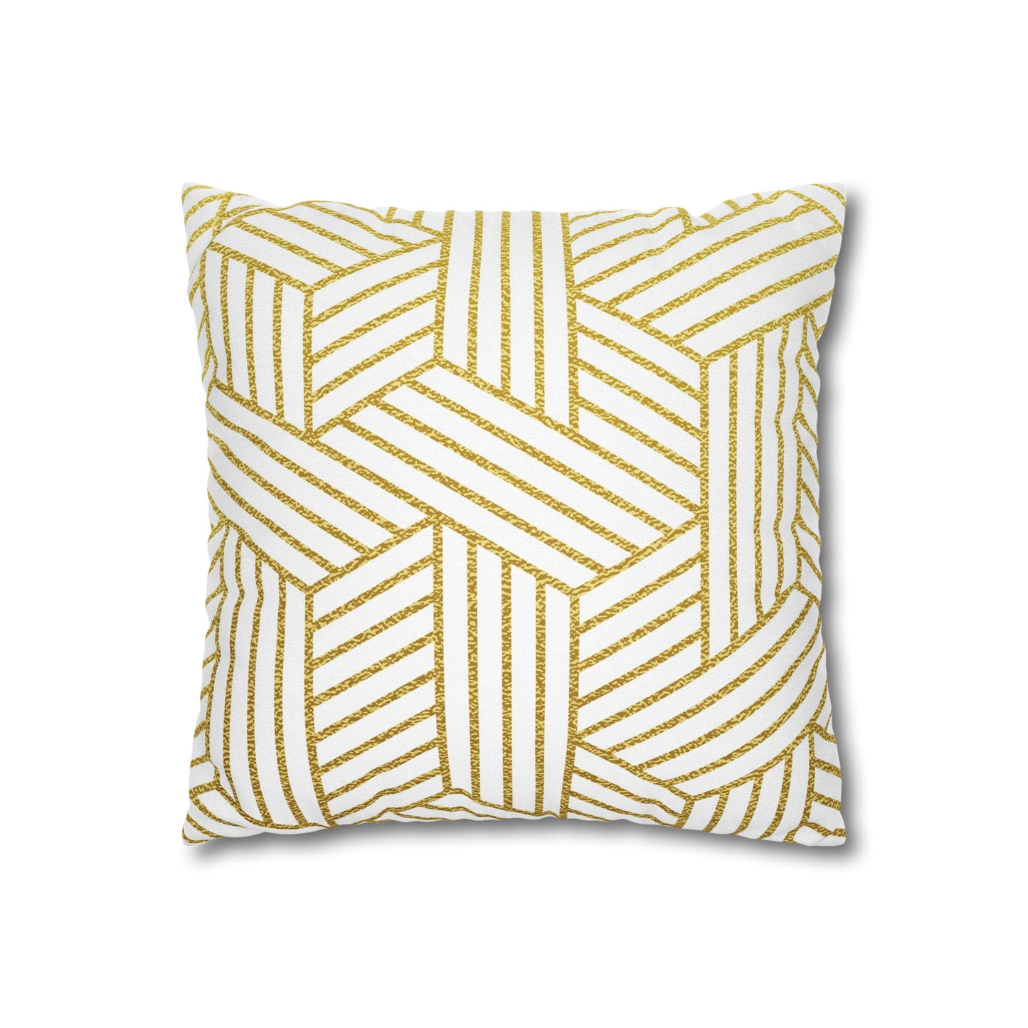 Geometric Throw Pillow Cover – Modern Pillowcase for Couch or Bed, Patterned Decorative Accent