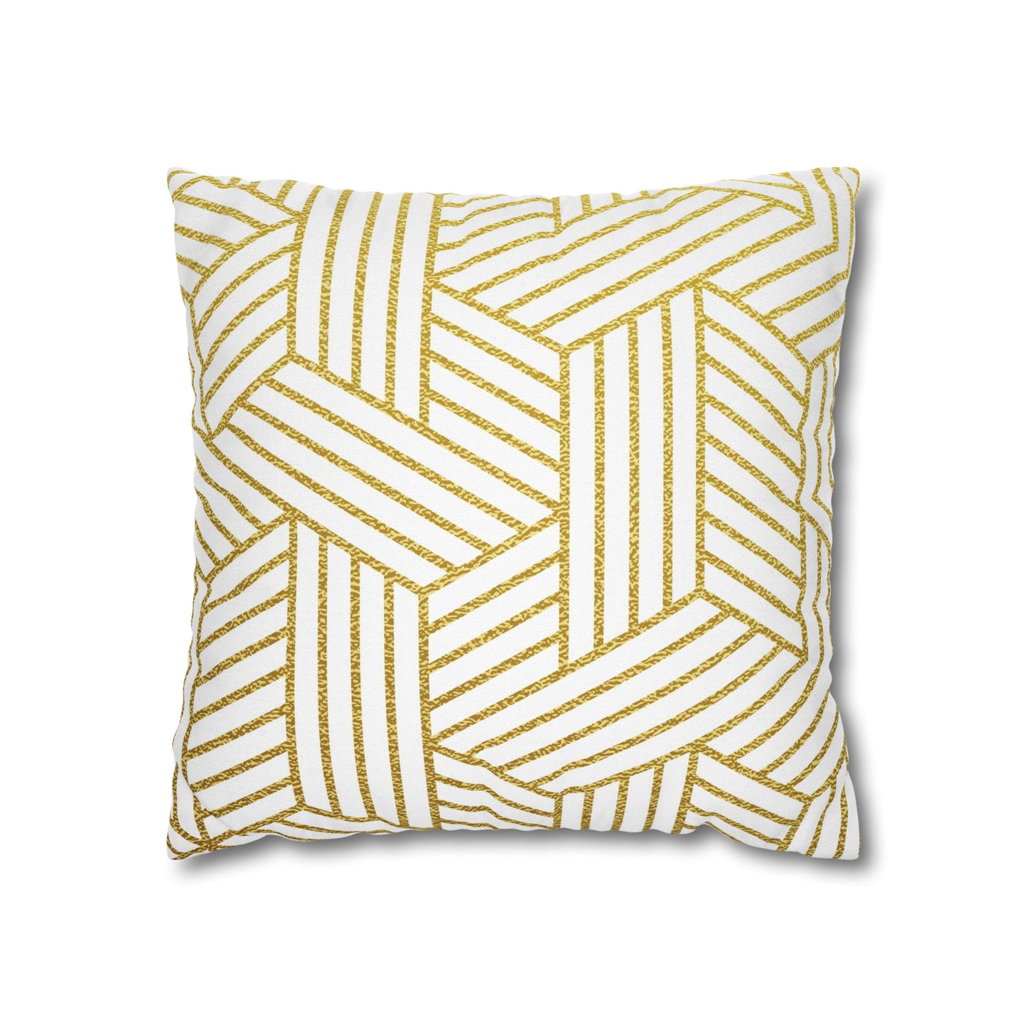 Geometric Throw Pillow Cover – Modern Pillowcase for Couch or Bed, Patterned Decorative Accent