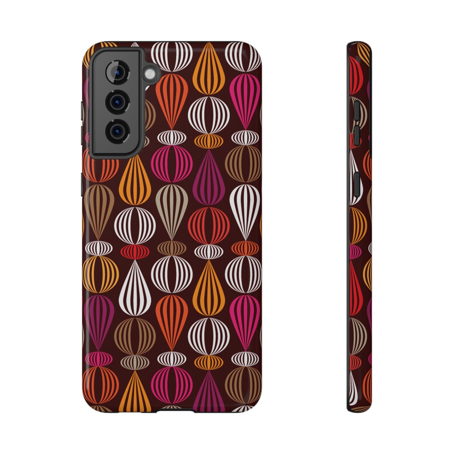 Impact-Resistant Phone Case Floral – Durable Protective Cover, Wireless Charging Compatible, Gift for Tech Lovers