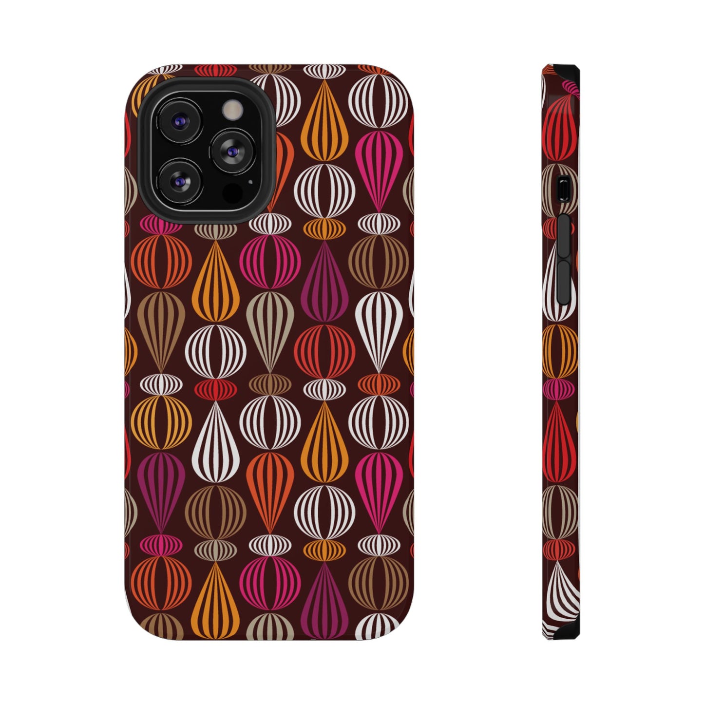 Impact-Resistant Phone Case Floral – Durable Protective Cover, Wireless Charging Compatible, Gift for Tech Lovers