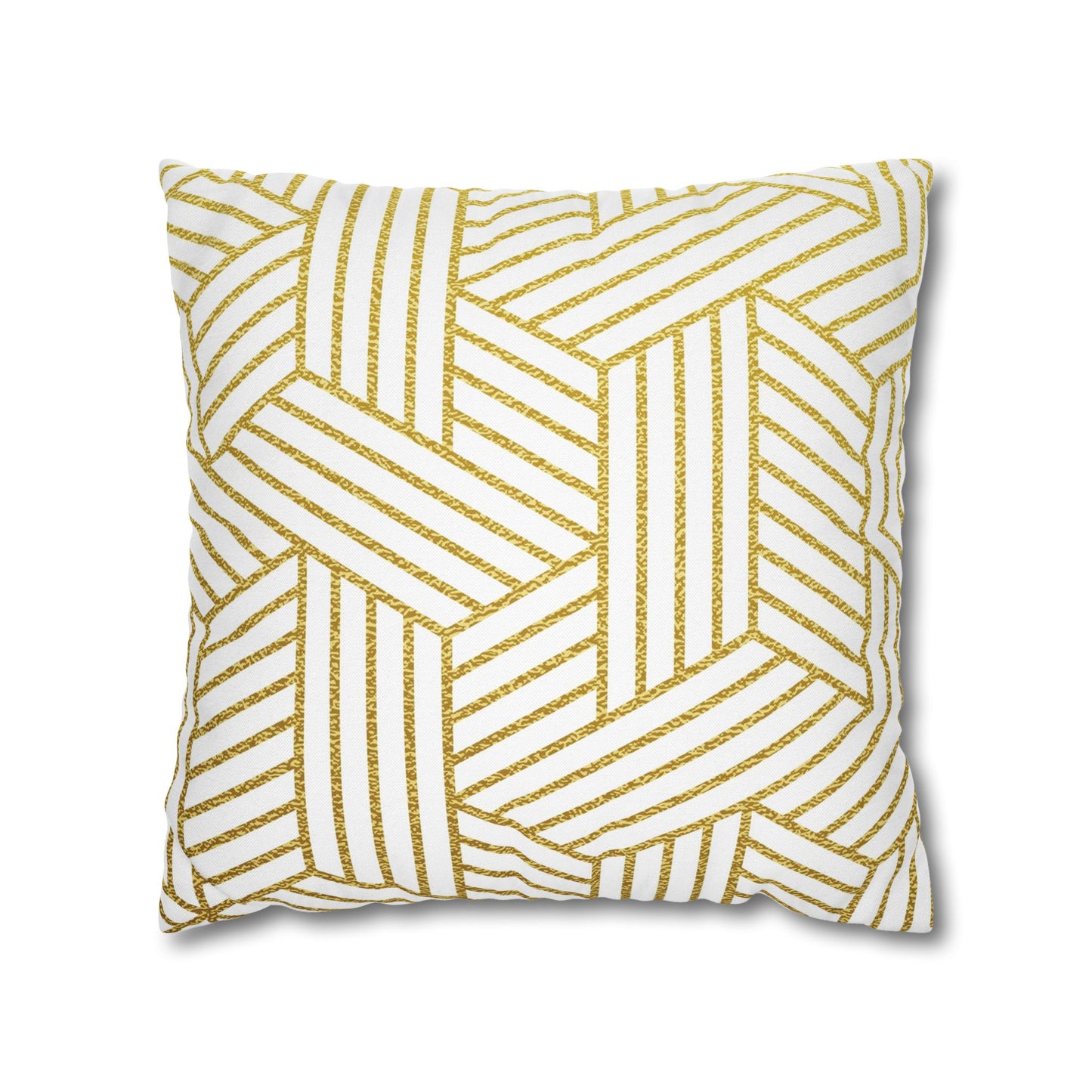 Geometric Throw Pillow Cover – Modern Pillowcase for Couch or Bed, Patterned Decorative Accent