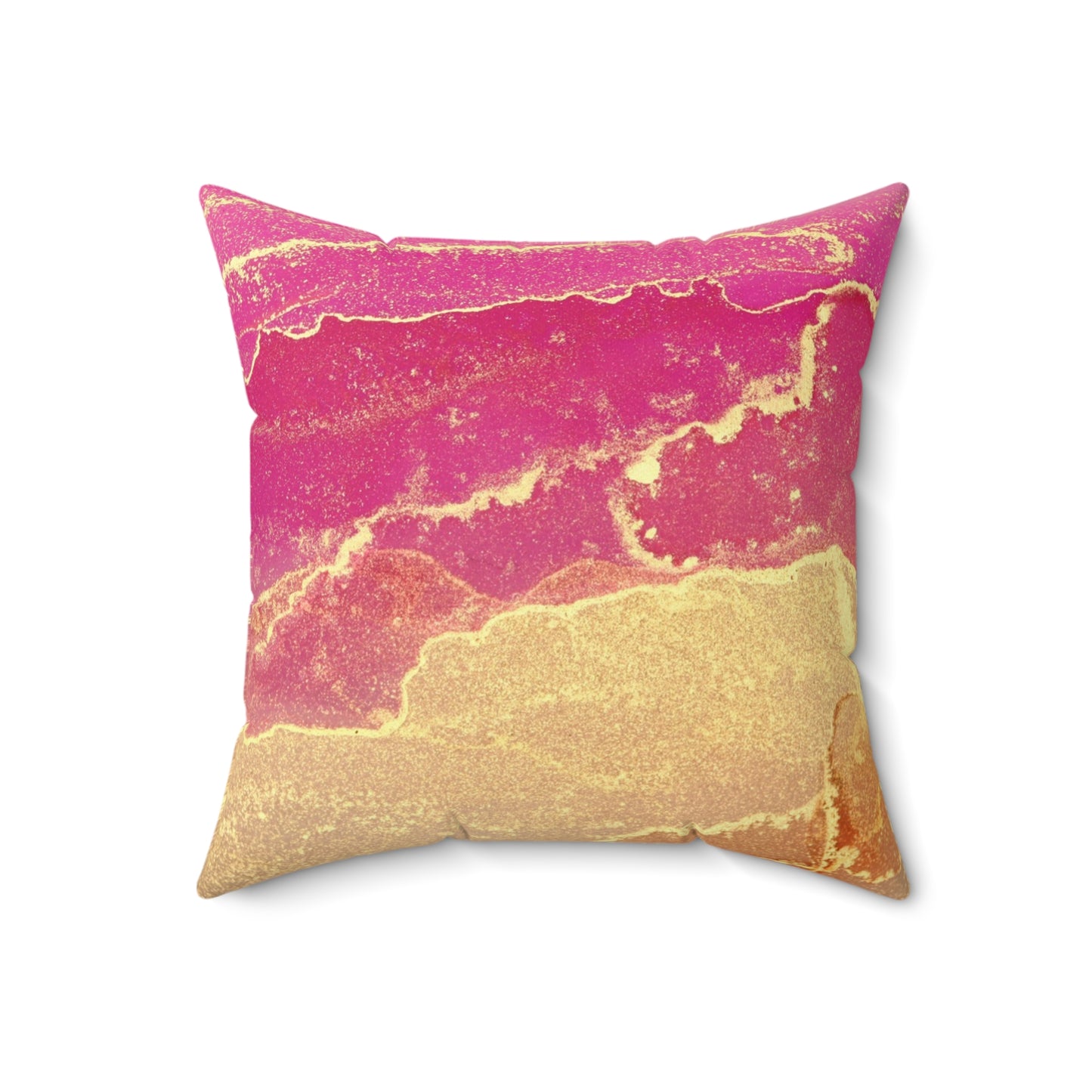 Pink Abstract Throw Pillow – Vibrant Decorative Accent for Sofa or Bed