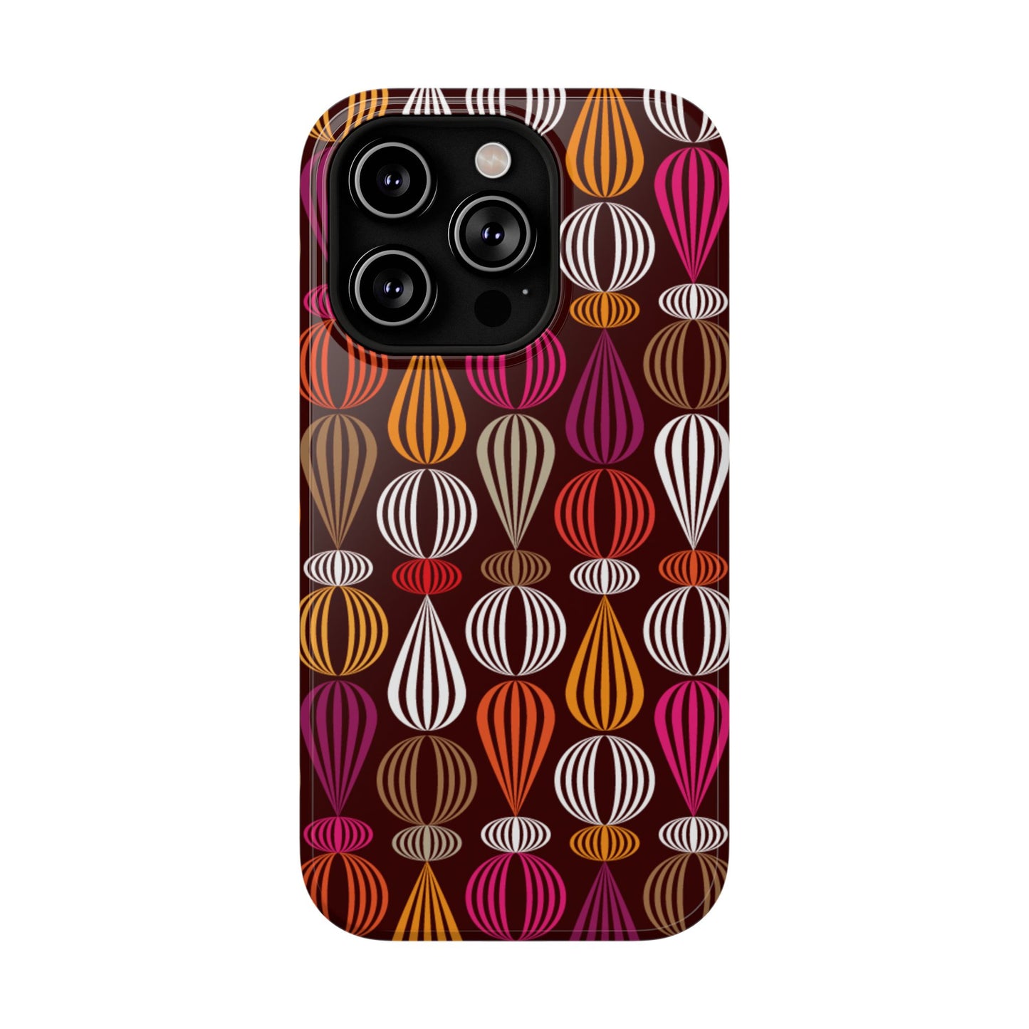 Impact-Resistant Phone Case Floral – Durable Protective Cover, Wireless Charging Compatible, Gift for Tech Lovers