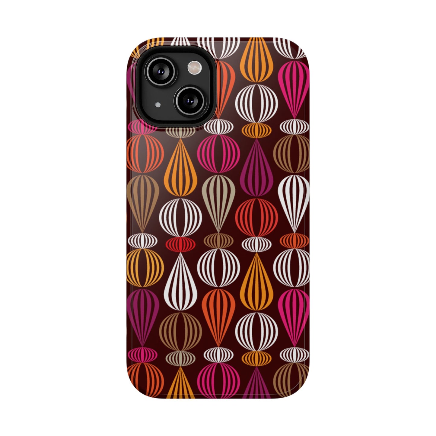 Impact-Resistant Phone Case Floral – Durable Protective Cover, Wireless Charging Compatible, Gift for Tech Lovers