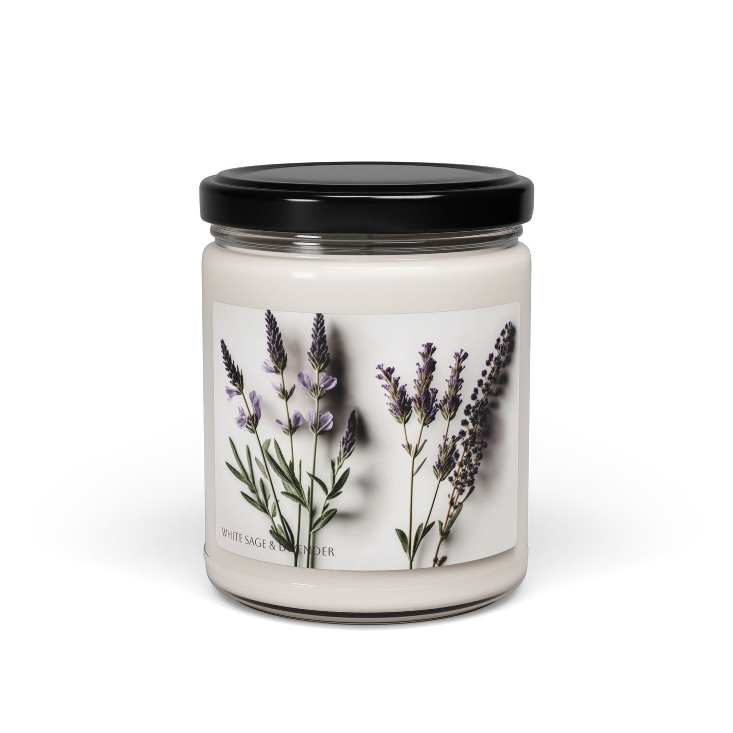 Relaxation Mood or Aromatherapy Scented Soy Candle