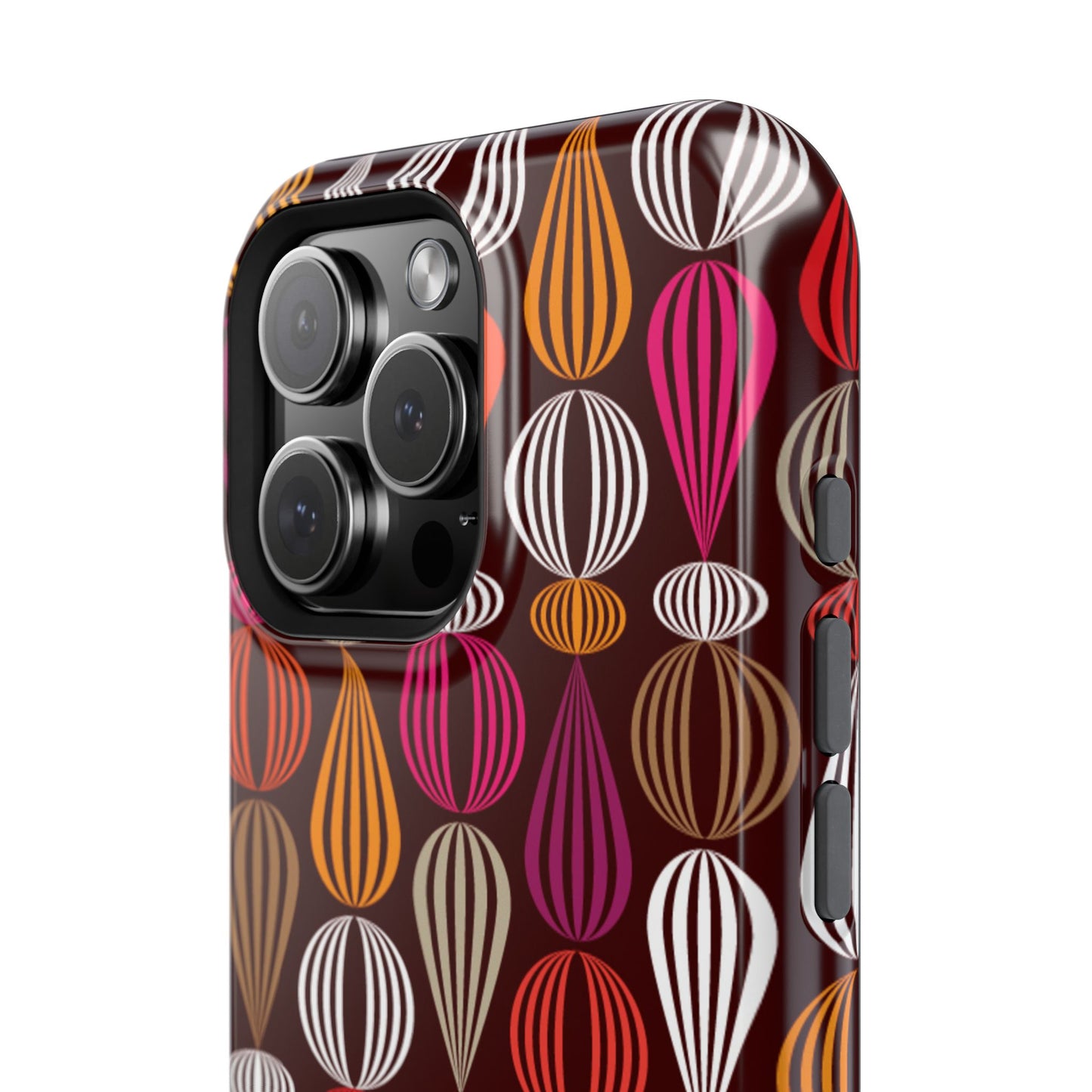 Impact-Resistant Phone Case Floral – Durable Protective Cover, Wireless Charging Compatible, Gift for Tech Lovers