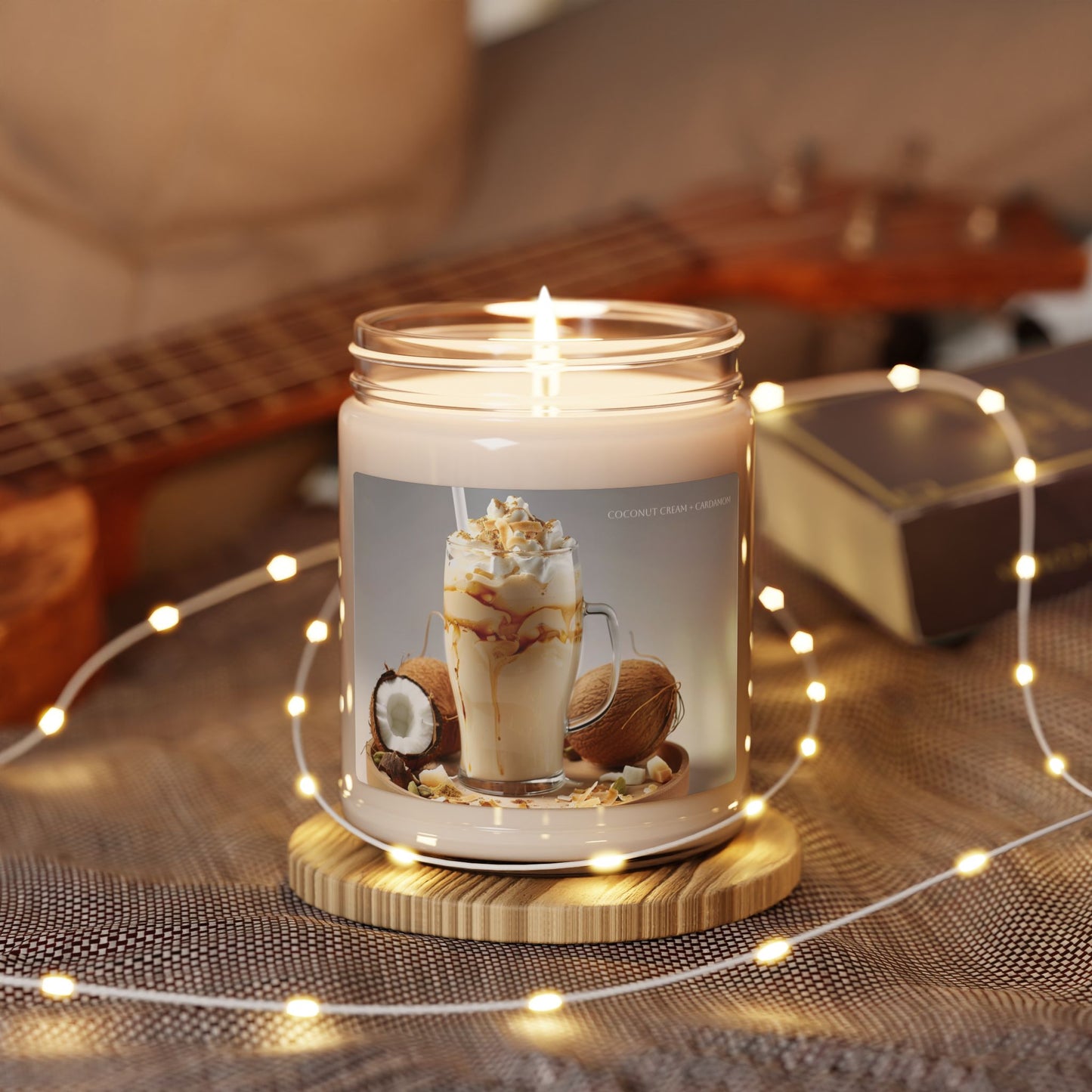 Relaxation Mood or Aromatherapy Scented Soy Candle