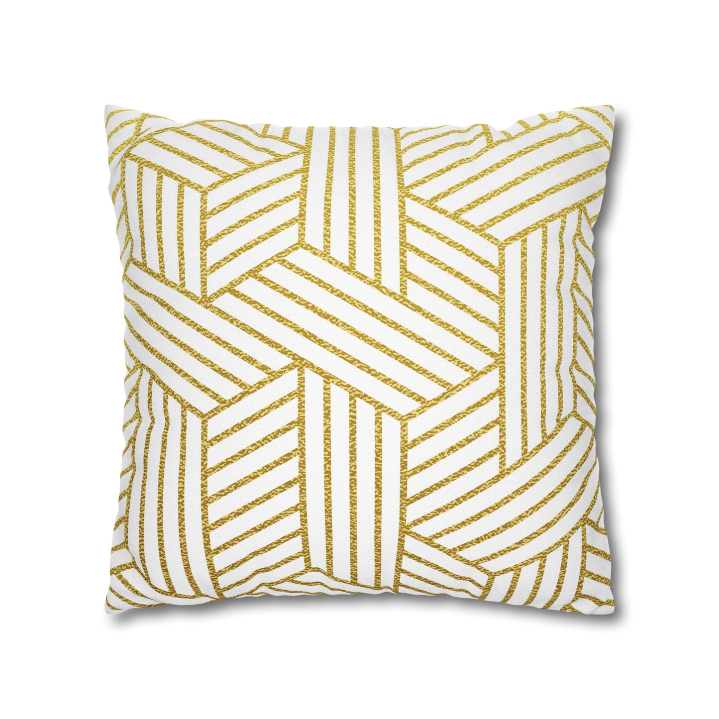 Geometric Throw Pillow Cover – Modern Pillowcase for Couch or Bed, Patterned Decorative Accent