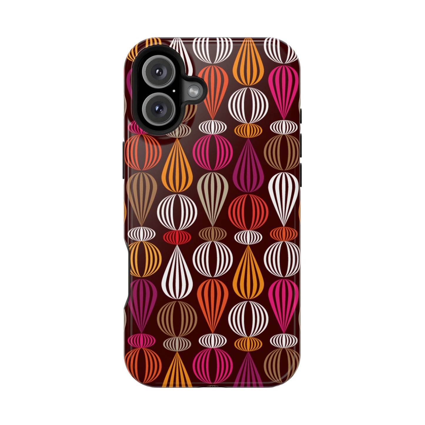 Impact-Resistant Phone Case Floral – Durable Protective Cover, Wireless Charging Compatible, Gift for Tech Lovers