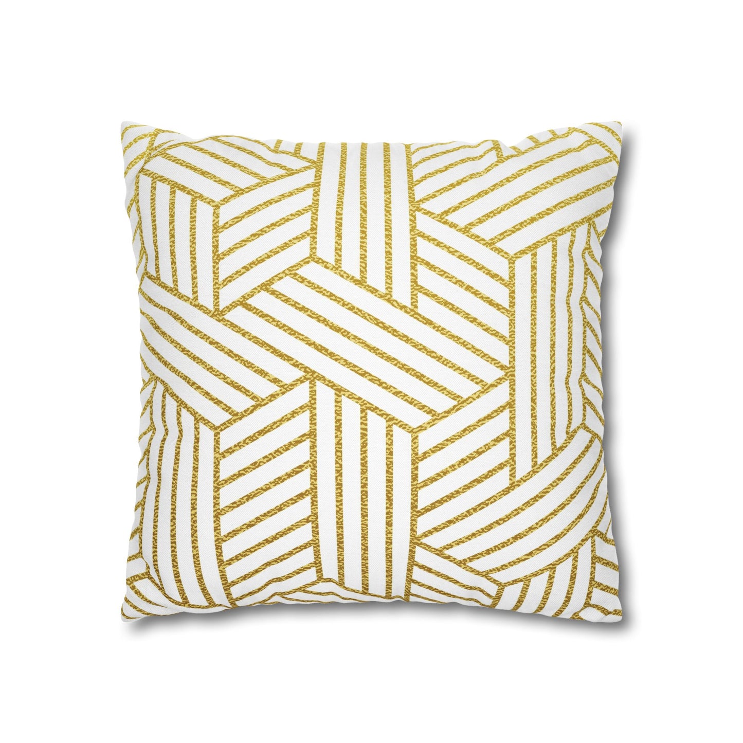 Geometric Throw Pillow Cover – Modern Pillowcase for Couch or Bed, Patterned Decorative Accent