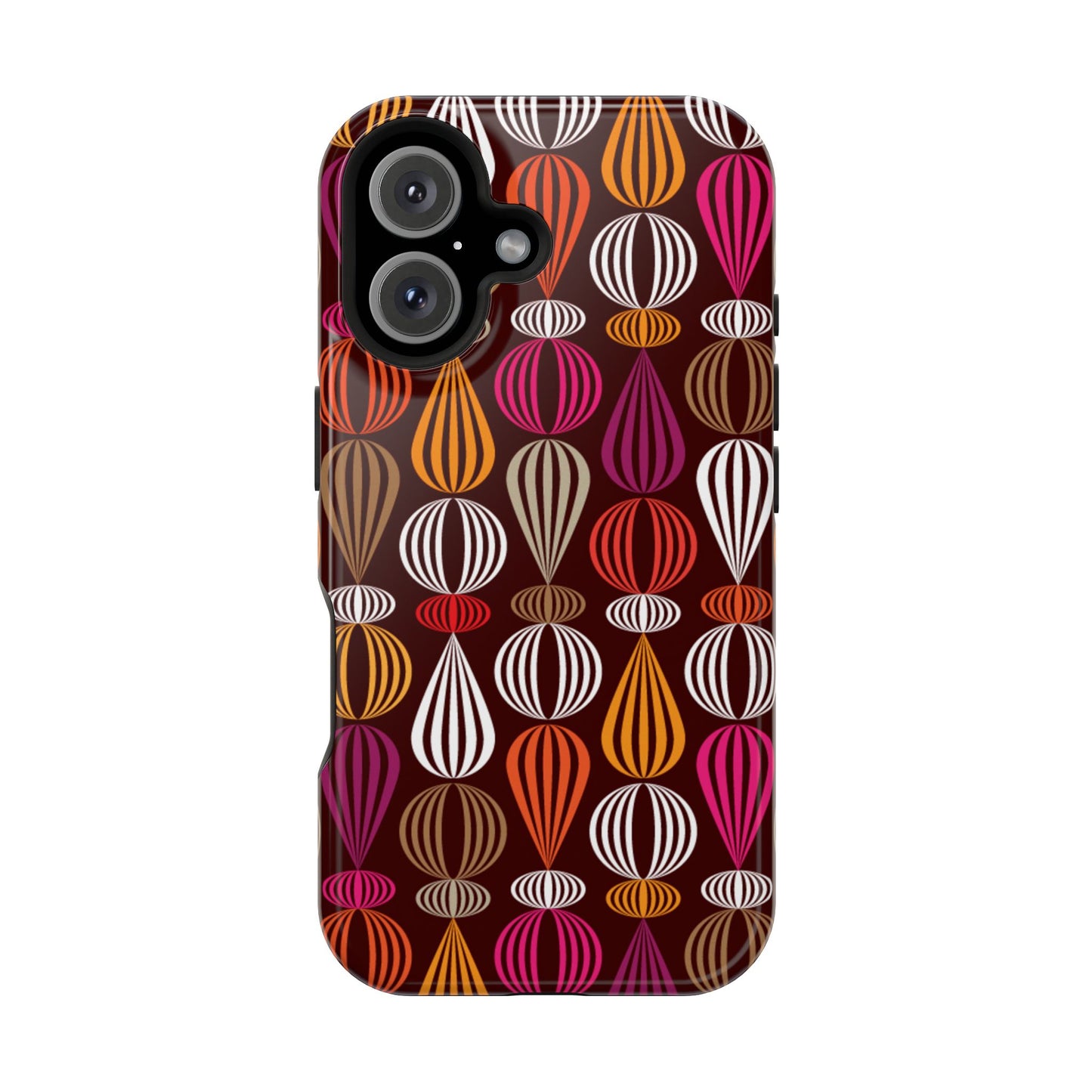 Impact-Resistant Phone Case Floral – Durable Protective Cover, Wireless Charging Compatible, Gift for Tech Lovers