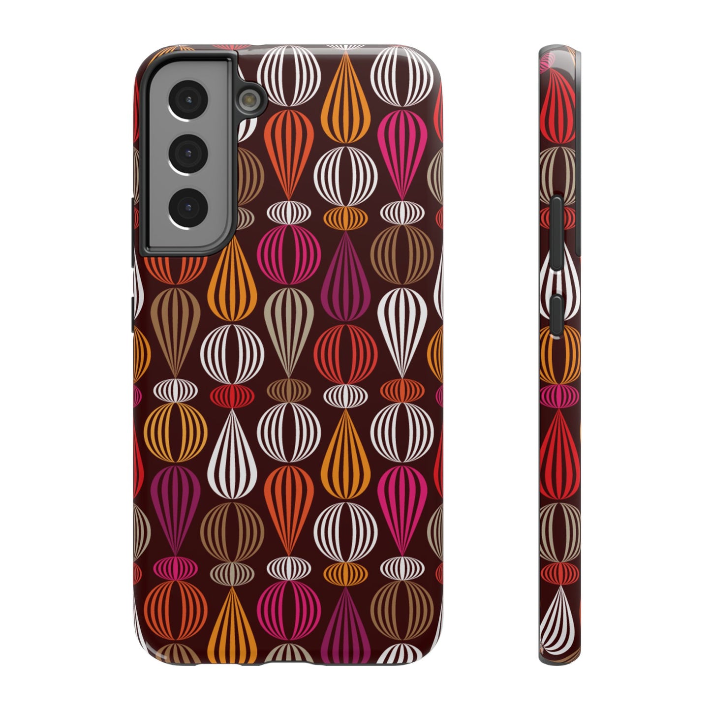 Impact-Resistant Phone Case Floral – Durable Protective Cover, Wireless Charging Compatible, Gift for Tech Lovers