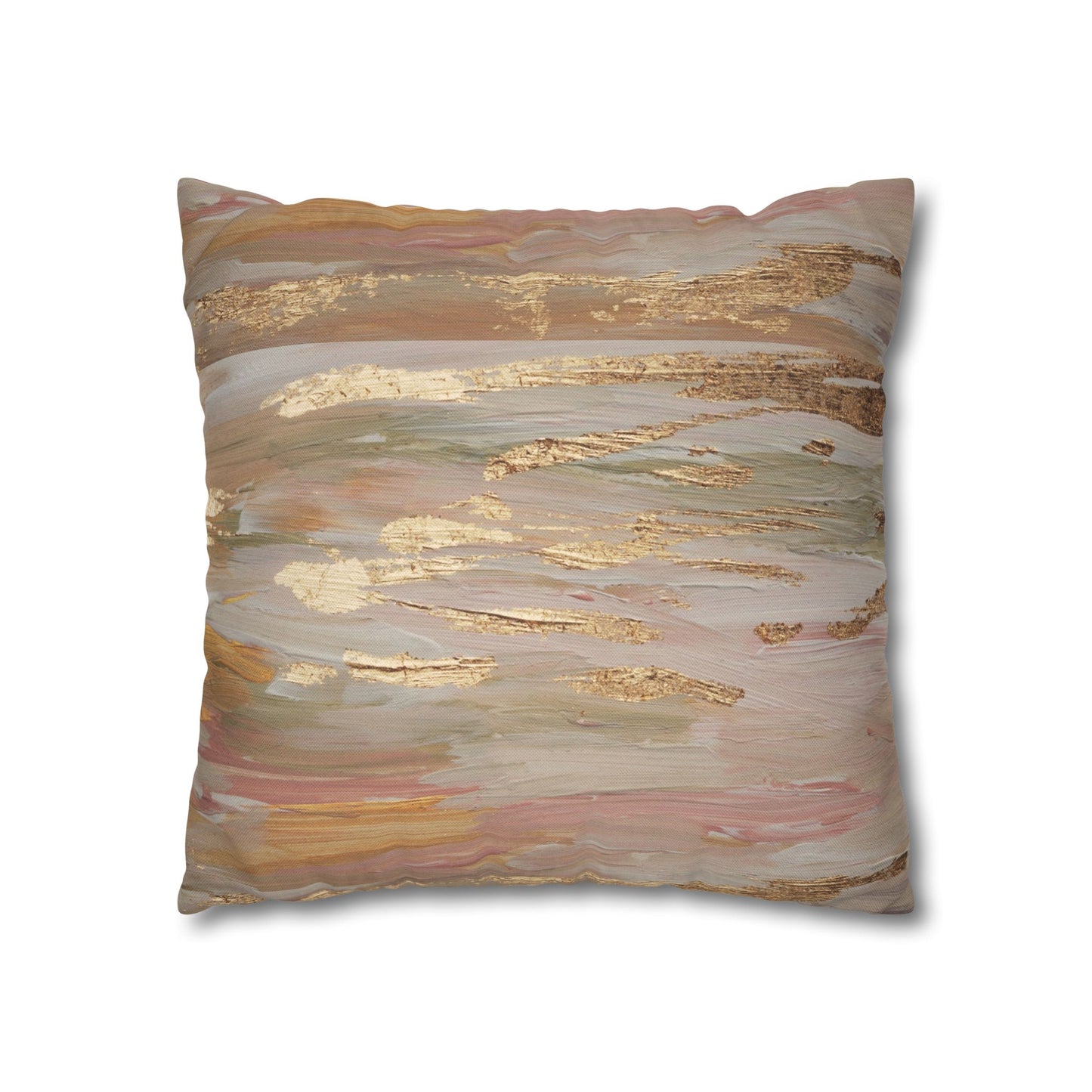 Abstract Throw Pillow Cover – Elegant Pillowcase for Couch or Bed, Modern Home Decor Accent