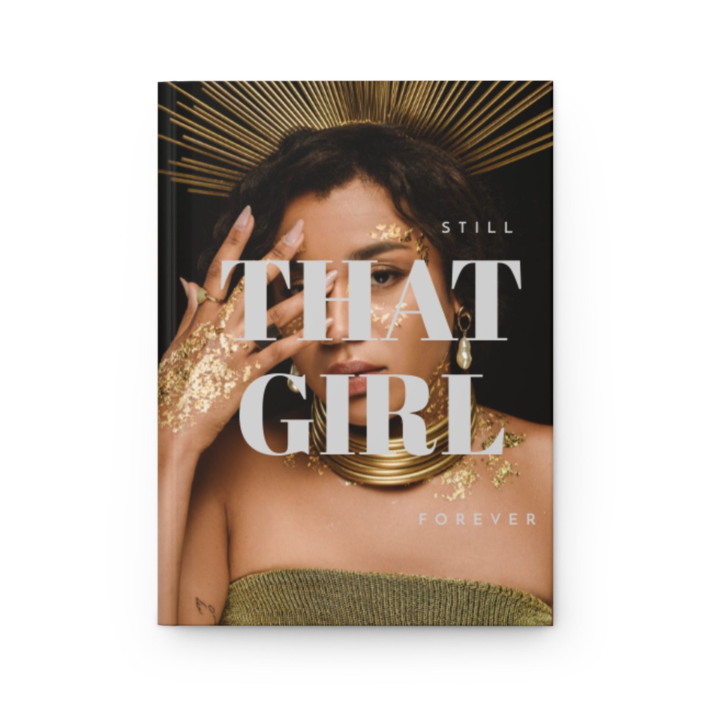 Chic Hardcover Journal for Empowerment – Stylish “That Girl” Notebook with Lined Pages – Aesthetic Gift for Writers, Students, and Daily Self-Expression