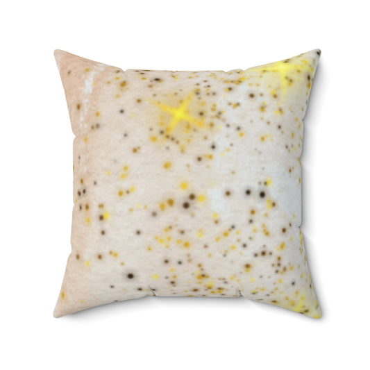 Cozy Spun Polyester Throw Pillow – Modern Accent Cushion for Bedroom or Living Room – Soft Minimalist Home Decor Gift for Her or Housewarming