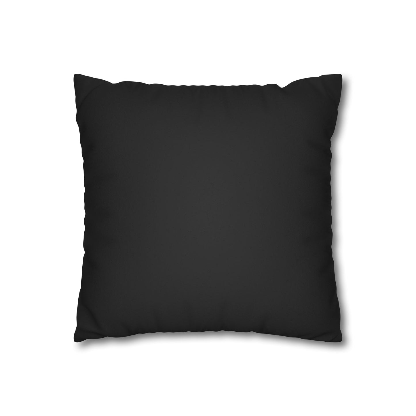 Black and Gold Faux Suede Pillow Cover – Chic Modern Home Decor Accent