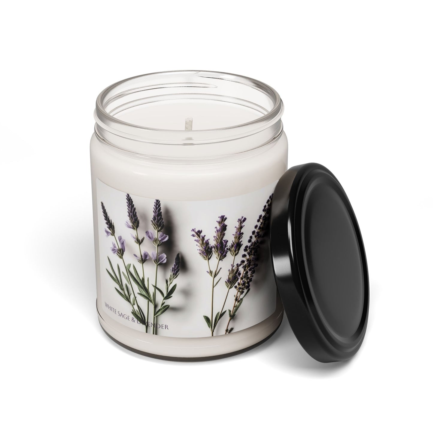 Relaxation Mood or Aromatherapy Scented Soy Candle