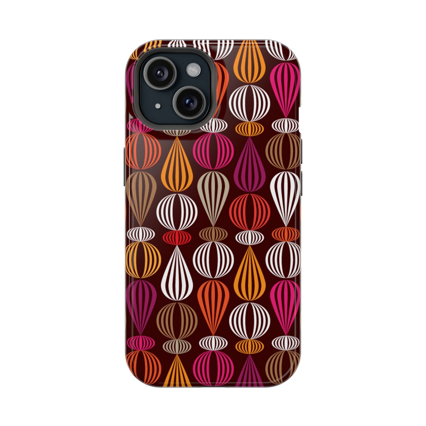 Impact-Resistant Phone Case Floral – Durable Protective Cover, Wireless Charging Compatible, Gift for Tech Lovers