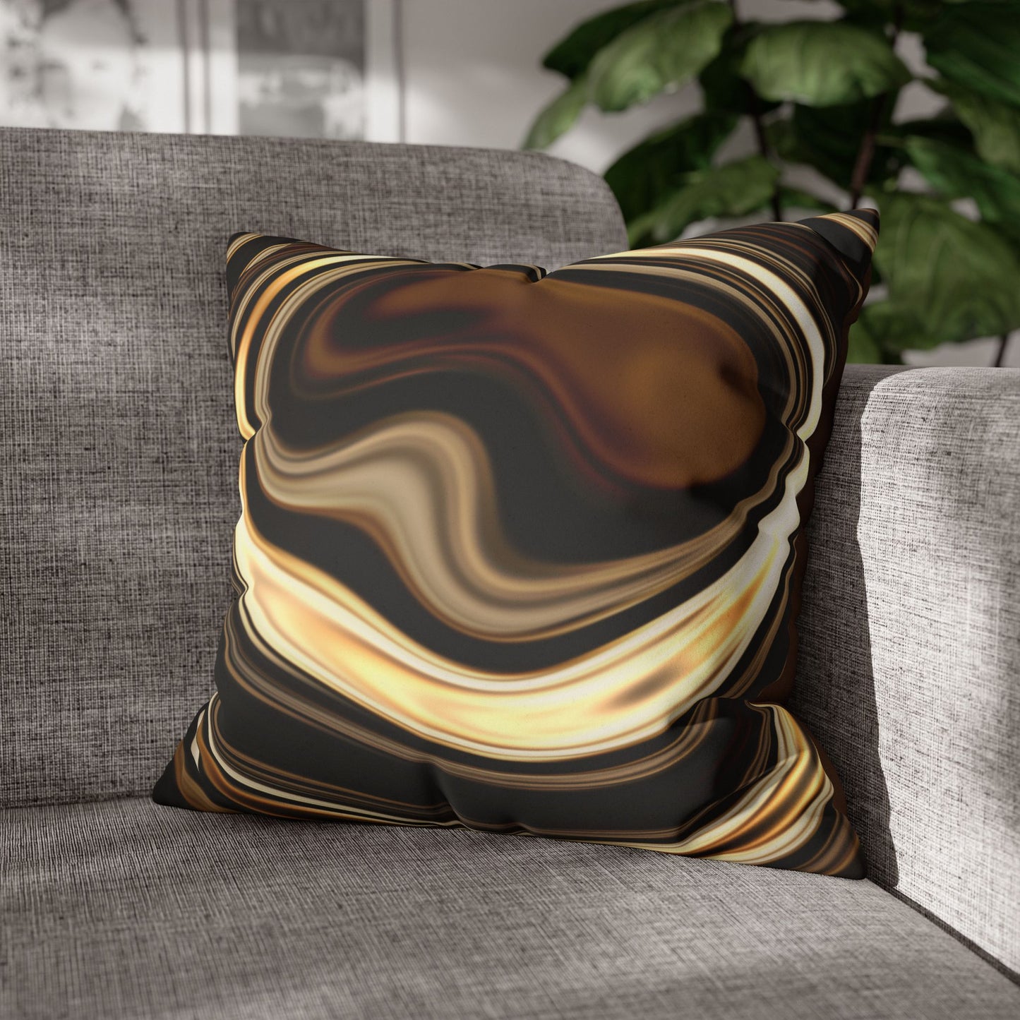 Faux Suede Pillow Cover – Neutral Modern Accent for Home Decor