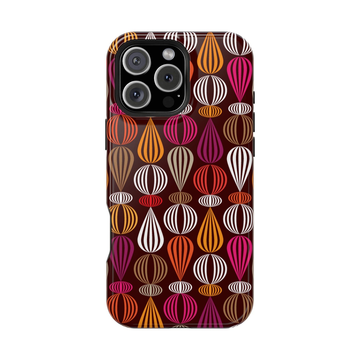 Impact-Resistant Phone Case Floral – Durable Protective Cover, Wireless Charging Compatible, Gift for Tech Lovers