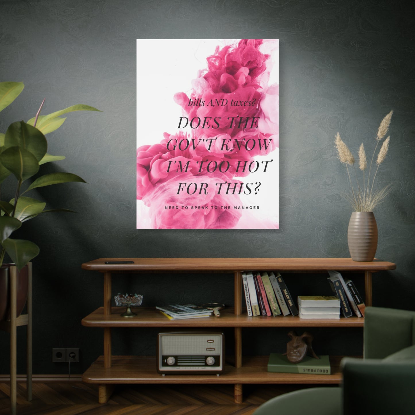 Digital wall art funny quote printable I humor aesthetic poster I apartment decor I bedroom, office, dorm