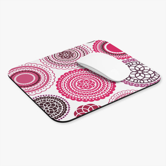 Colorful Floral Mouse Pad – Cute Desk Decor for Women, Office Accessories, Gift for Her