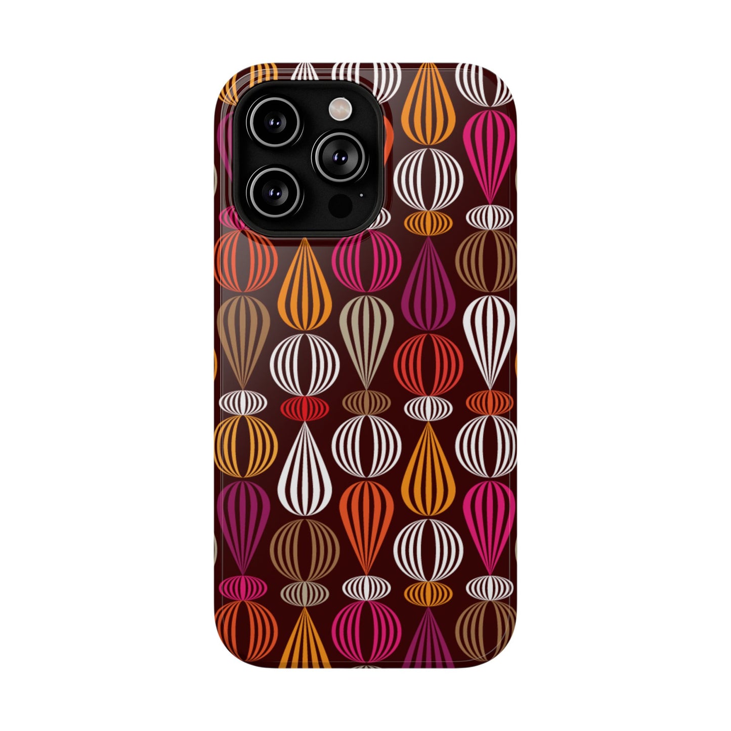 Impact-Resistant Phone Case Floral – Durable Protective Cover, Wireless Charging Compatible, Gift for Tech Lovers