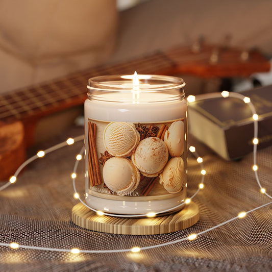Relaxation Mood or Aromatherapy Scented Soy Candle