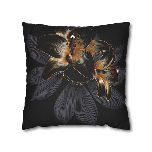 Floral Decorative Pillow Cover – Elegant Home Decor Accent Decorative Pillow Cover for Home Decor, Gift for Housewarming, Living Room Accent, Cozy Bedroom Accessory