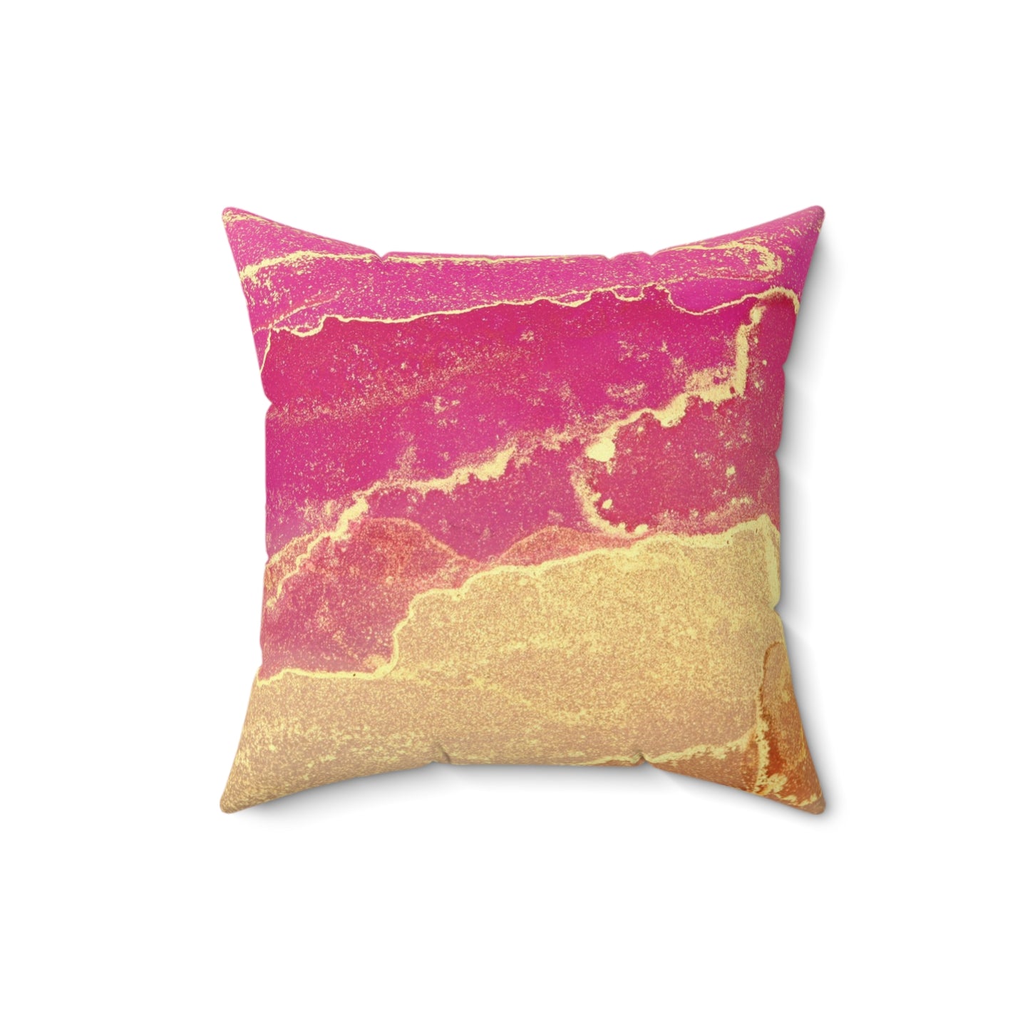 Pink Abstract Throw Pillow – Vibrant Decorative Accent for Sofa or Bed