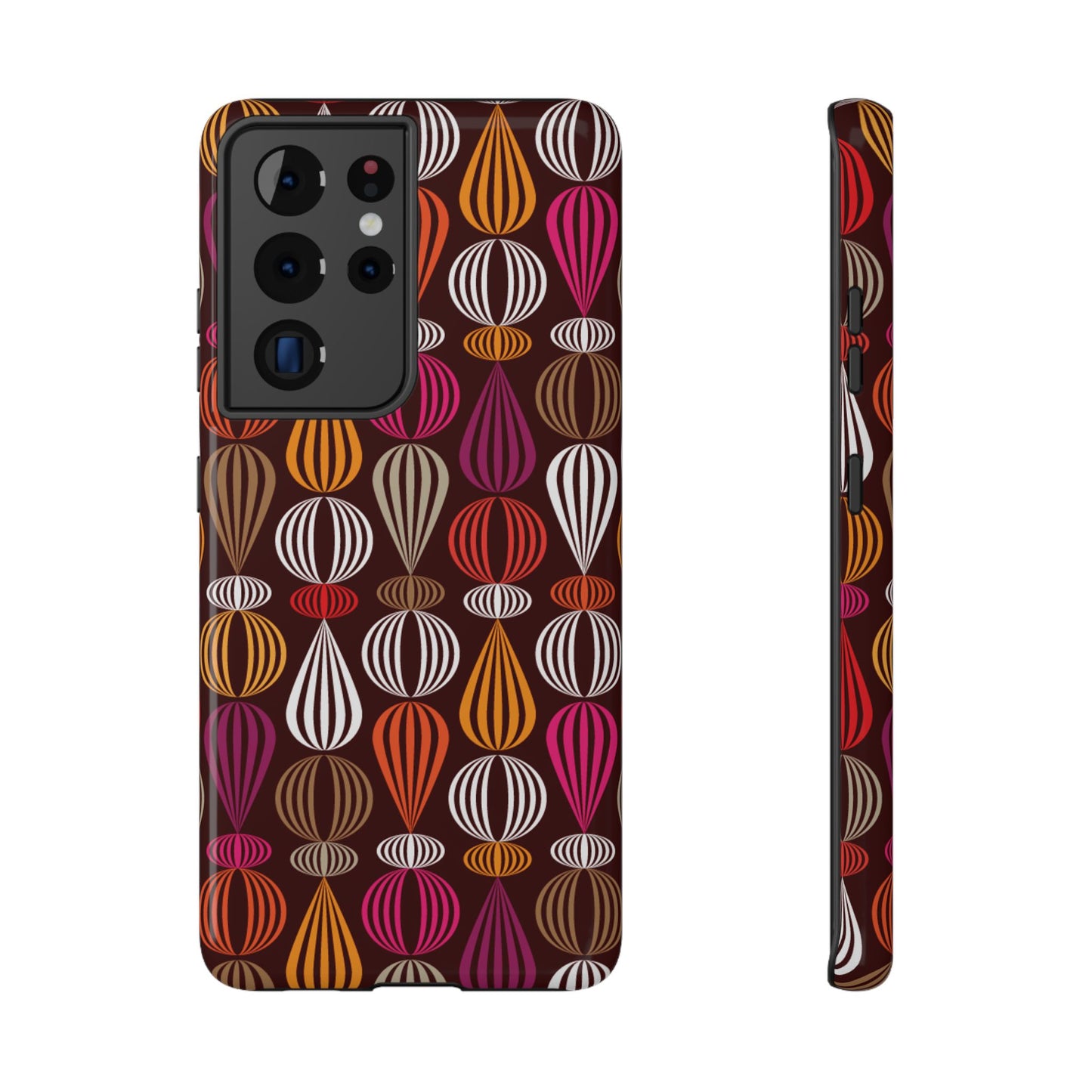 Impact-Resistant Phone Case Floral – Durable Protective Cover, Wireless Charging Compatible, Gift for Tech Lovers