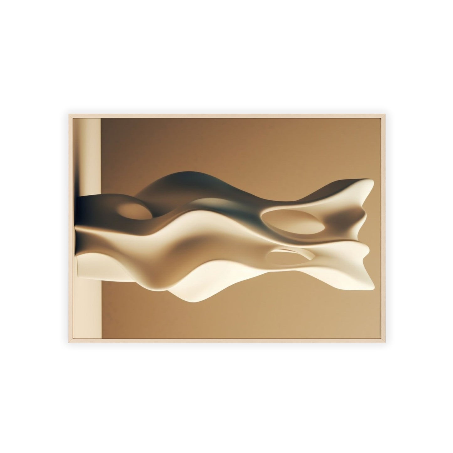 Wabi Sabi art- Minimalist Wall Art Printable – Brown Neutral Abstract Digital Download for Modern Home Decor